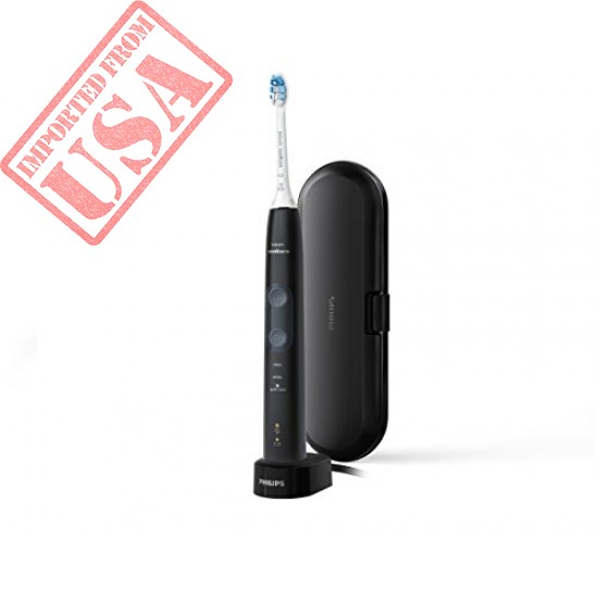 Philips Sonicare ProtectiveClean 5100 Gum Health, Rechargeable electric toothbrush with pressure sensor, Black HX6850/60