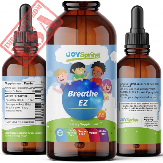 Buy Breathe EZ - Best Allergy Relief for Kids - Liquid Childrens Allergy Medicine - Kids Allergy Medicine Drops
