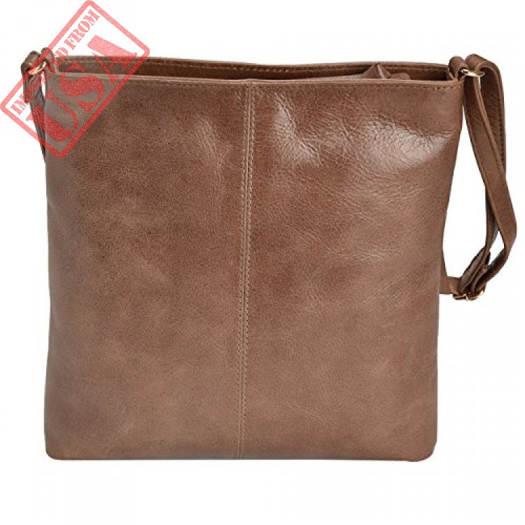 Estalon Women's Real Leather Crossbody Bag