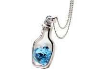 Buy online High Quality Bottle Heart Pendant for Girls in Pakistan 