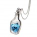 Buy online High Quality Bottle Heart Pendant for Girls in Pakistan 