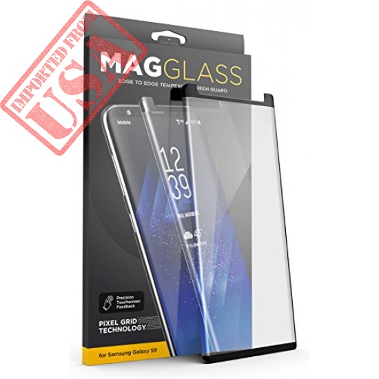 MagGlass (XT90 Scratchproof/Shatterproof) Tempered Glass Screen Protector for Galaxy S9 online in Pakistan