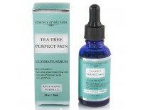 Tea Tree Perfect Skin Facial Serum, Ultimate Anti-Aging Formula for Acne-Prone Skin with 20% Vitamin C, Tea Tree Essential Oil, Retinol and Hyaluronic Acid for Clear, Soft, Radiant Skin