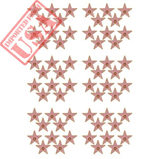 Shop Multicolored Mini Star Cutouts Imported From USA