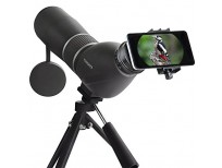 High Quality Spotting Scope,15-45x60 Waterproof Monocular Telescope Bird Watching Outdoor Made In USA