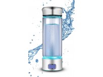 LevelUpWay - Glass Hydrogen Generator Water Bottle SPE PEM Technology Water Ionizer