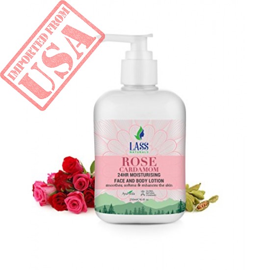 Lass Naturals Rose Cardamom 24 Hr Moisturising Face Shop Online In Pakistan