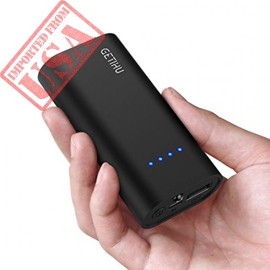 GETIHU Power Bank 5200mAh portable charger 2.4A High-Speed Charging ...