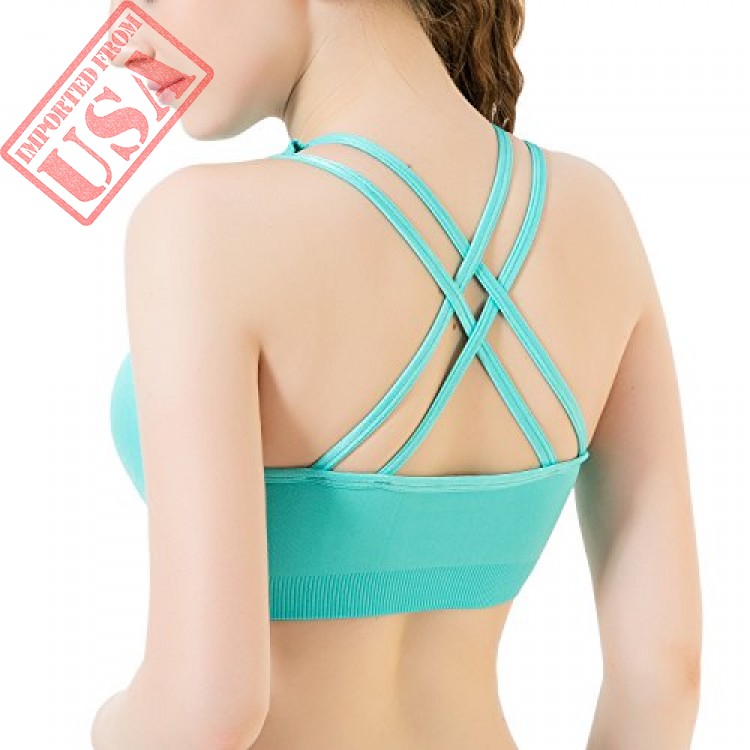Buy online Imported High Impact full Sports Bra in Pakistan
