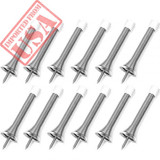 Buy 12 PCS Spring Door Stops imported from USA