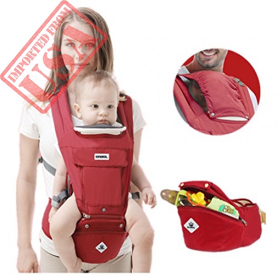 Buy online High Quality adjustable Baby carrier with large Capacity bag attached in Pakistan