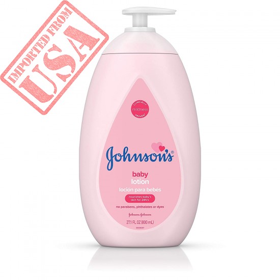 Johnson's Moisturizing Pink Baby Lotion With Coconut Oil Shop Online In Pakistan