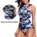 Tummy Control One Piece Backless Swimsuit for Women online in Pakistan
