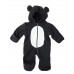 funzies baby bunting fleece hooded romper bodysuit bearblack shop online in pakistan