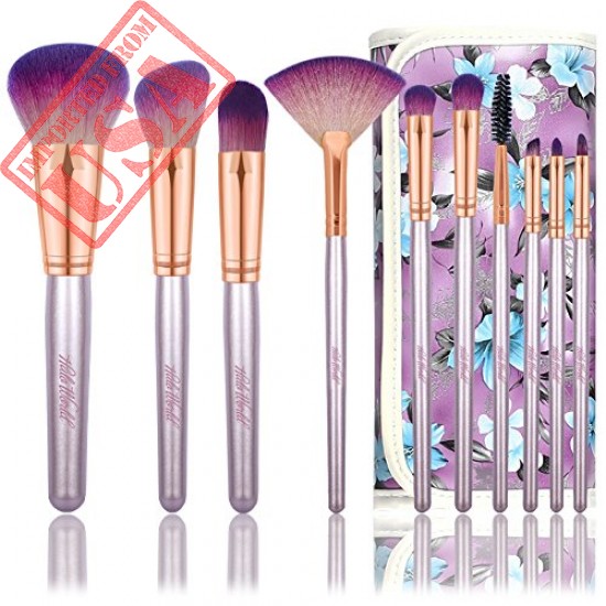 cruelty free travel makeup brush set by halo world sale in pakistan