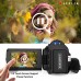 Original 4k Camcorder With Microphone 48mp Digital Camera 3.0 Touch Screen Function Wifi Video Camera Ir Night Vision Camcorder With Lens Imported From Usa