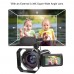 Original 4k Camcorder With Microphone 48mp Digital Camera 3.0 Touch Screen Function Wifi Video Camera Ir Night Vision Camcorder With Lens Imported From Usa