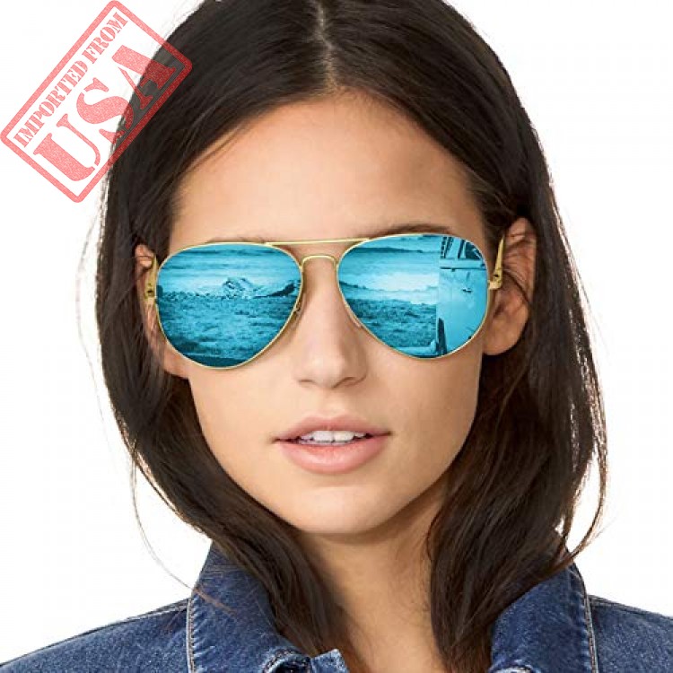 Mirrored aviator sunglasses hotsell