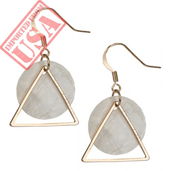 Buy Online Premium quality Shell Earrings in Pakistan 