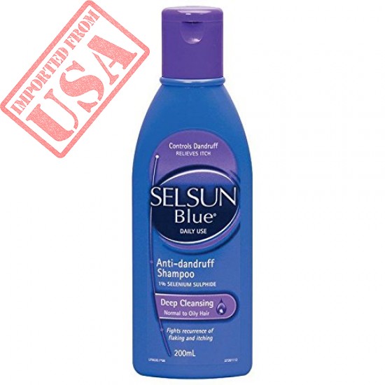 Imported Selsun Blue Shampoo Deep Cleansing 200ml Anti-Dandruff Sale In Pakistan