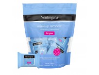 Neutrogena Makeup Remover Facial Cleansing Towelette Singles, Daily Face Wipes to Remove Dirt, Oil, Makeup & Waterproof Mascara, Gentle, Alcohol-Free, Individually Wrapped