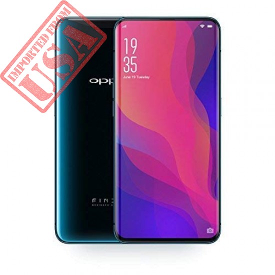 Oppo Find X 8GB+256GB Super VOOC 35minutes Full Charge 6.42 inches Panoramic Arc Screen Sliding Stealth 3D Cameras 25MP 4G Mobile Phone (Glacier Blue)