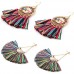 Get online Best Quality Fan Shape Earrings in Pakistan 