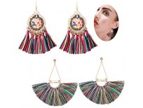 Get online Best Quality Fan Shape Earrings in Pakistan 