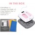 PowerPress HPM-0000-PK Heat Press Machine Portable-Pink，12"x10"