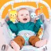 Bright Starts Whimsical Wild Cradling Bouncer Seat with Soothing Vibration & Melodies