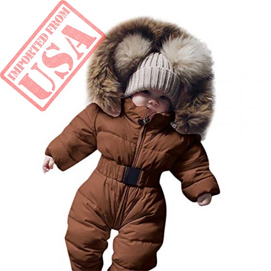 vekdone kid baby romper jacket hooded jumpsuit warm thick coat outfit shop online in pakistan