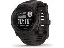 Garmin 010-02064-00 Instinct, Rugged Outdoor Watch with GPS, Features Glonass and Galileo, Heart Rate Monitoring and 3-Axis Compass, Graphite