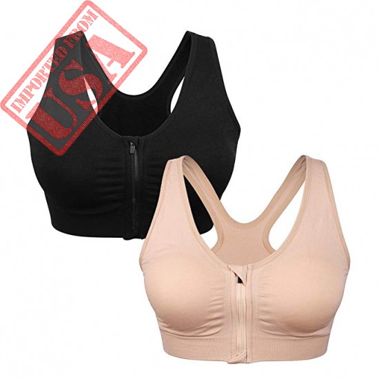 Front Zip Sports Bra for Women sale in Pakistan