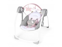 Ingenuity Comfort 2 Go Portable Swing Flora Compact Swing with TrueSpeed