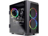 SkyTech Blaze II Gaming Computer PC Desktop – Ryzen 5 2600 6-Core 3.4 GHz, NVIDIA GeForce GTX 1650 4G, 500G SSD, 8GB DDR4, RGB, AC WiFi, Windows 10 Home 64-bit