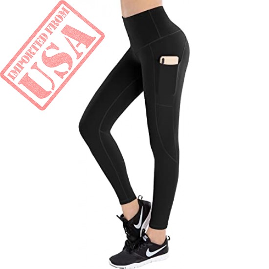 LifeSky High Waist Yoga Pants Workout Leggings for Women with Pockets Tummy Control Soft Pants