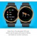 Garmin Venu, GPS Smartwatch with Bright Touchscreen Display, Features Music, Body Energy Monitoring, Animated Workouts, Pulse Ox Sensor and More, Gold with Black Band