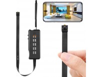 Spy Camera Module Wireless Hidden Camera WiFi Mini Cam HD 1080P DIY Tiny Cams Small Nanny Cameras Home Security Live Streaming Through Android/iOS App Motion Detection Alerts