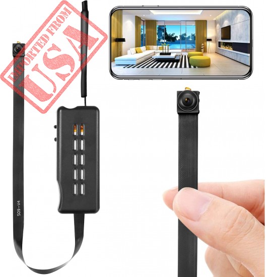 Spy Camera Module Wireless Hidden Camera WiFi Mini Cam HD 1080P DIY Tiny Cams Small Nanny Cameras Home Security Live Streaming Through Android/iOS App Motion Detection Alerts