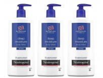 Neutrogena Deep Moisture Body Lotion for Dry Skin, Norwegian Formula, 24 Hour Moisture