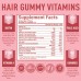 Buy Premium Hair Vitamins Supplement - Gummy Vitamins w/ Biotin, Folic Acid, Vitamins A & D - Supports Faster Hair Growth , Skin, and Nails - 60 Non-GMO Berry Flavored Gummies
