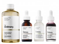 The Ordinary 4 Pieces Face Serum Set! Included: Glycolic Acid Serum, Vitamin C Serum, AHA Serum and Hyaluronic Acid Serum! Brightening, Hydrating, Exfoliating and Anti Aging Face Serums!