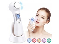 Face Firming Machine 6 in 1 Face Light Massager with Vibration Warm Beauty Device Online in Pakistan