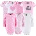 The Peanutshell Newborn Layette Gift Set for Baby Girls | 23 Piece Newborn Girl Clothes & Accessories Set | Fits Newborn to 3 Months | Floral Pink