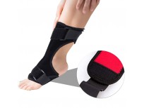 Plantar Fasciitis Night Splint Breathable Adjustable Foot Drop Brace, Heel Ankle & Achilles Tendonitis Relief, Arch Pain Support, Heel Calf Stretcher, Heel Spurs for Right or Left Foot, Universal Fit