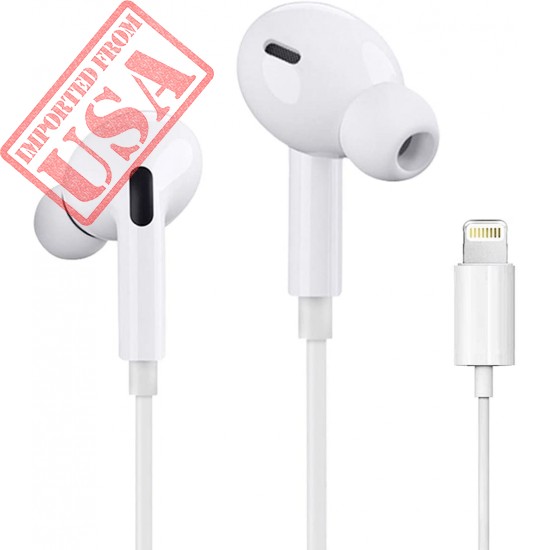 Apple MFi Certified] Apple Earbuds with Lightning Connector(Built-in Microphone & Volume Control) In-Ear Stereo Headphones Headset Compatible with iPhone SE/11/XR/XS/7/7 Plus/8/8Plus - All iOS System