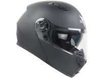 Vega Helmets Spark Advantage Full Face Modular Motorcycle Helmet w/Sunshield, Matte Black XS