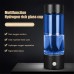 Portable Hydrogen Water Generator with Glass Bottle and Inhaler Adapter, Hydrogen Alkaline Glass Water Bottle Make Hydrogen Content up to 1300-1600 PPB --S SMAUTOP