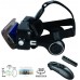 VR Headset for Android Phone / iPhone with Controller, 120° FOV, 3.5mm Audio Wireless Adaptor, Anti-Blue-Light Lenses, Fits for All Mobile’s Length / Display Size Up to 6.7 / 7.2 inches. (BBR)