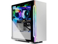 SkyTech Archangel 3.0 Gaming Computer PC Desktop - Ryzen 7 3700X 8-Core 3.6GHz, RTX 3060 12GB, 1TB SSD, 16GB DDR4 3000, B550 MB, RGB Fans, AC WiFi, 600W Gold PSU, Windows 10 Home 64-bit, White